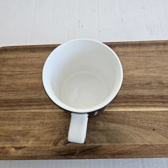 Starbucks NYC Times Square Mug Black Gold 14 Oz Ceramic 2014 Coffee Collectible - Picture 8 of 10